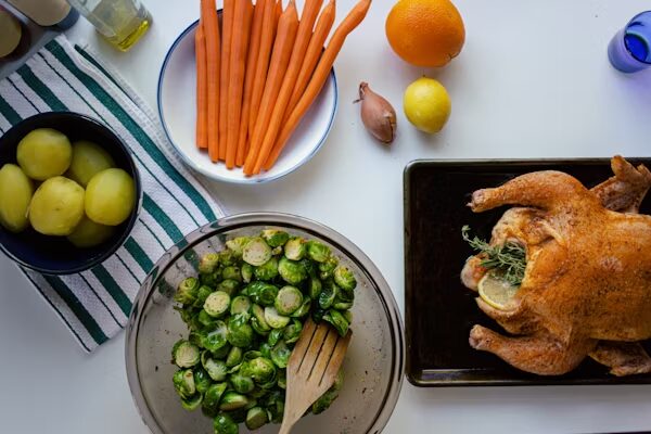 Sheet-Pan Salmon and Veggies